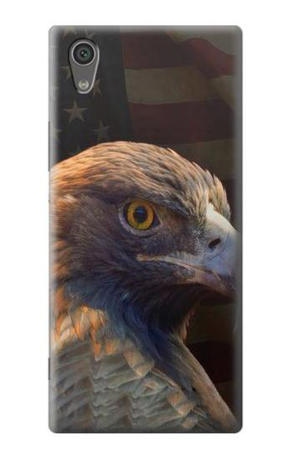 S3376 Eagle American Flag Case For Sony Xperia XA1