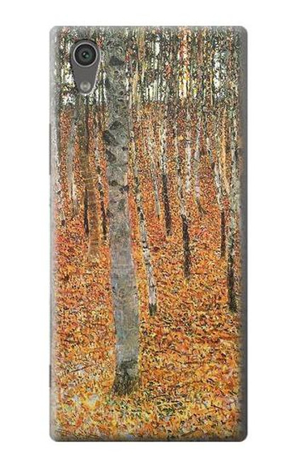 S3380 Gustav Klimt Birch Forest Case For Sony Xperia XA1