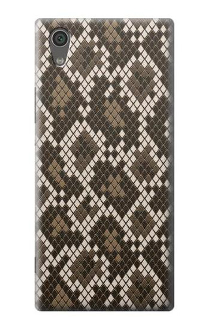 S3389 Seamless Snake Skin Pattern Graphic Case For Sony Xperia XA1