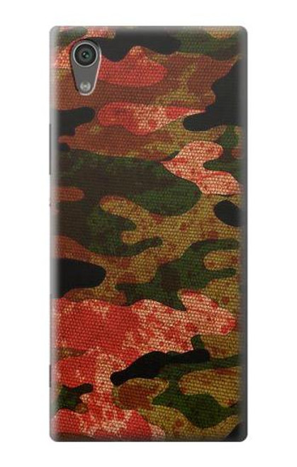 S3393 Camouflage Blood Splatter Case For Sony Xperia XA1