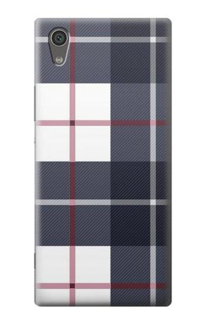 S3452 Plaid Fabric Pattern Case For Sony Xperia XA1