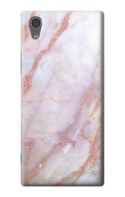 S3482 Soft Pink Marble Graphic Print Case For Sony Xperia XA1