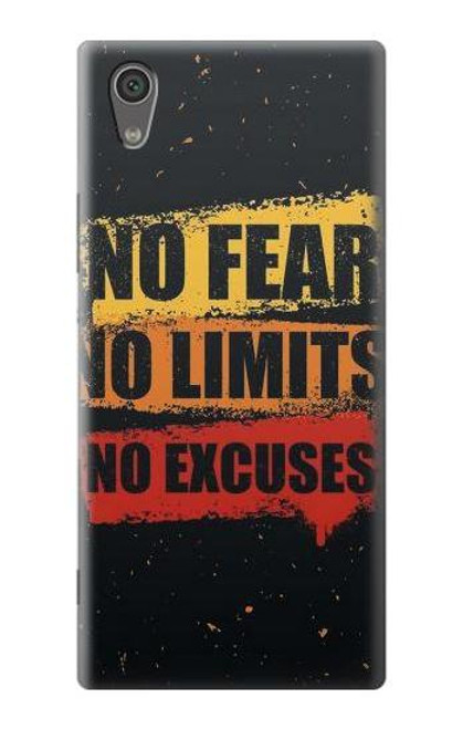 S3492 No Fear Limits Excuses Case For Sony Xperia XA1