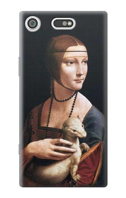 S3471 Lady Ermine Leonardo da Vinci Case For Sony Xperia XZ1