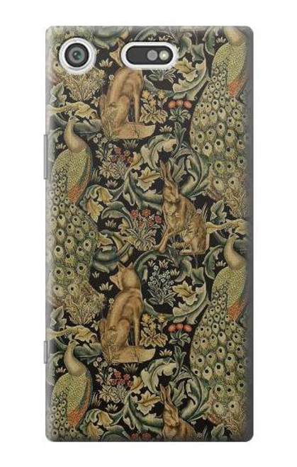 S3661 William Morris Forest Velvet Case For Sony Xperia XZ1