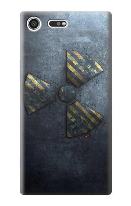 S3438 Danger Radioactive Case For Sony Xperia XZ Premium