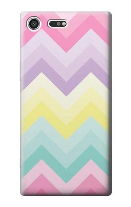 S3514 Rainbow Zigzag Case For Sony Xperia XZ Premium