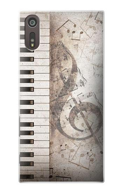 S3390 Music Note Case For Sony Xperia XZ