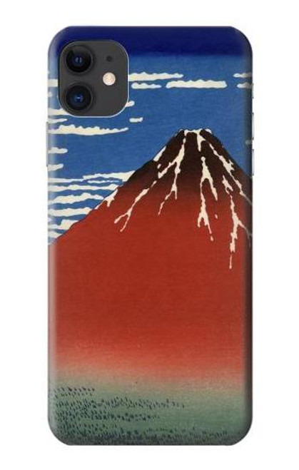 S2390 Katsushika Hokusai Red Fuji Case For iPhone 11