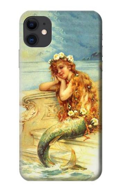 S3184 Little Mermaid Painting Case For iPhone 11