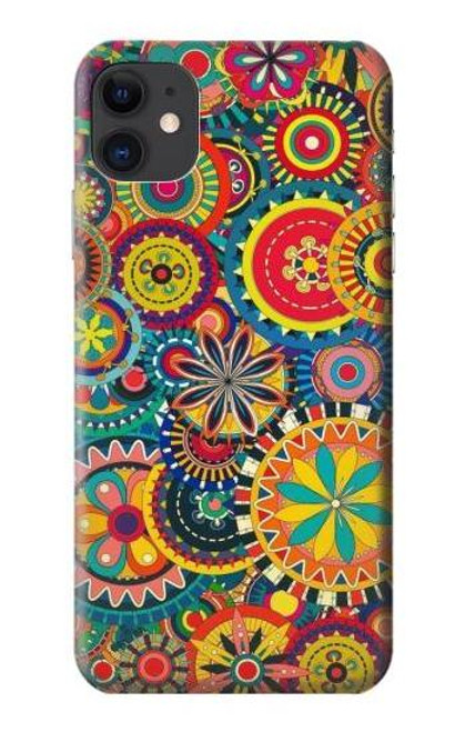 S3272 Colorful Pattern Case For iPhone 11