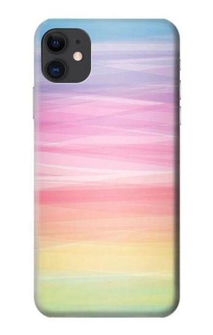 S3507 Colorful Rainbow Pastel Case For iPhone 11