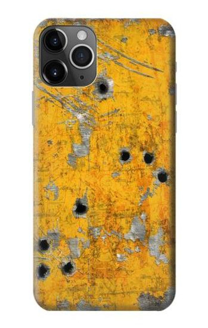 S3528 Bullet Rusting Yellow Metal Case For iPhone 11 Pro Max