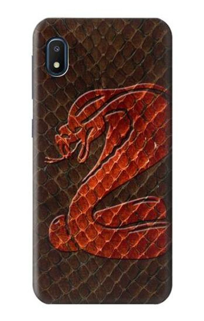 S0663 Cobra Snake Skin Case For Samsung Galaxy A10e