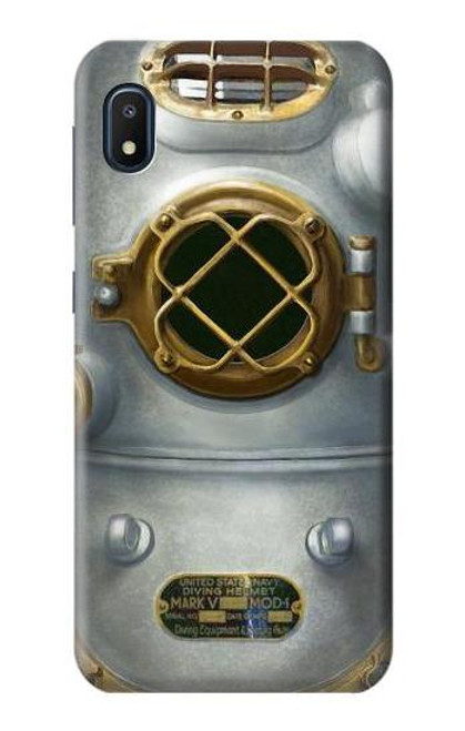 S2646 Vintage Deep Sea Diver Helmet Case For Samsung Galaxy A10e