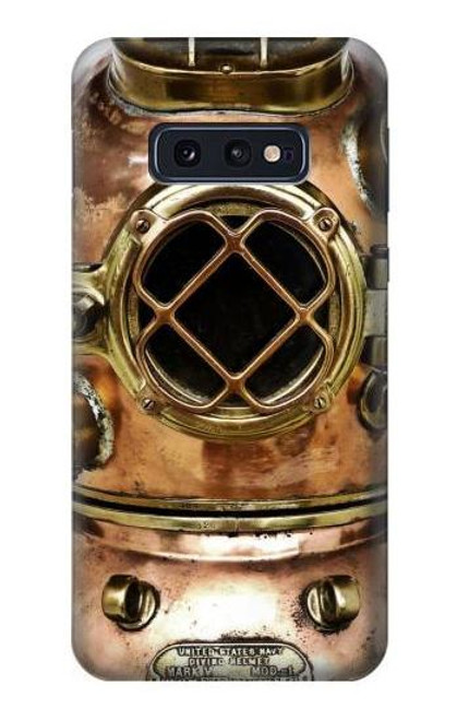 S2412 Vintage Deep Sea Diving Helmet Case For Samsung Galaxy S10e