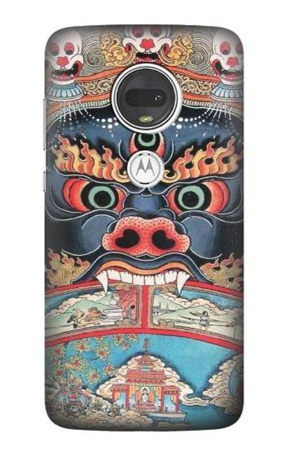 S0572 Tibet Art Case For Motorola Moto G7, Moto G7 Plus