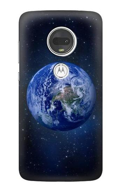 S3430 Blue Planet Case For Motorola Moto G7, Moto G7 Plus