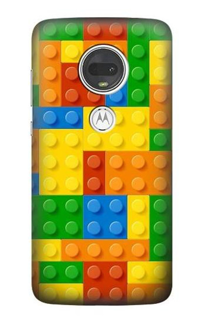S3595 Brick Toy Case For Motorola Moto G7, Moto G7 Plus