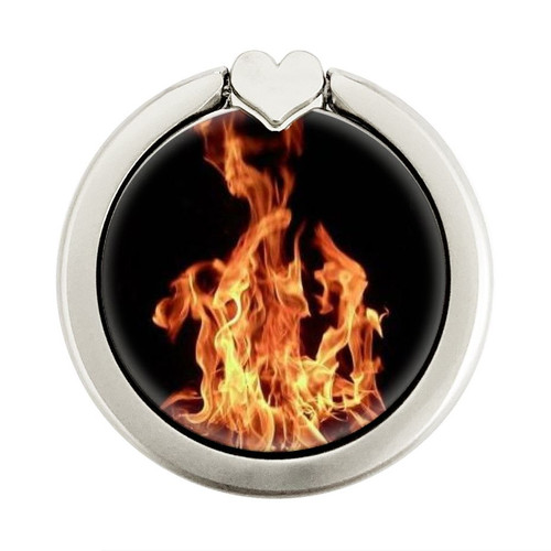 S3379 Fire Frame Graphic Ring Holder and Pop Up Grip