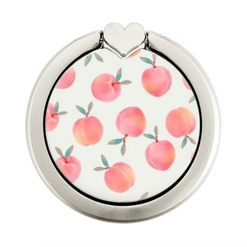 S3503 Peach Graphic Ring Holder and Pop Up Grip