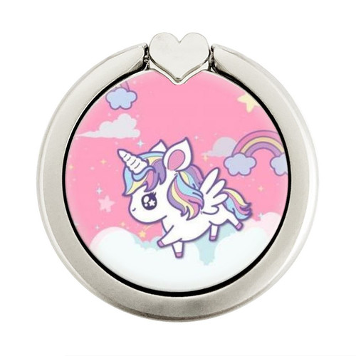 S3518 Unicorn Cartoon Graphic Ring Holder and Pop Up Grip