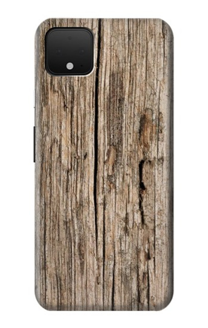 S0600 Wood Graphic Printed Case For Google Pixel 4