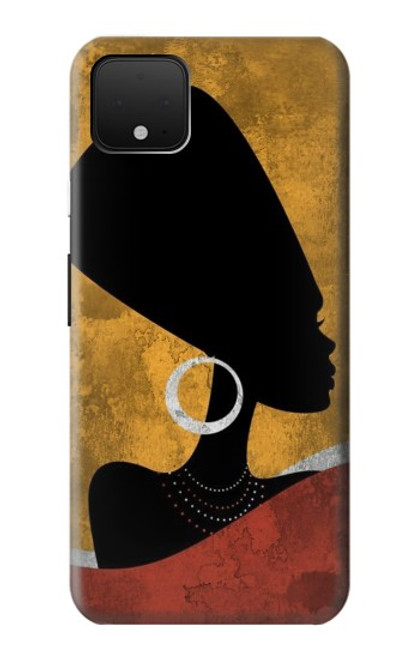 S3453 African Queen Nefertiti Silhouette Case For Google Pixel 4