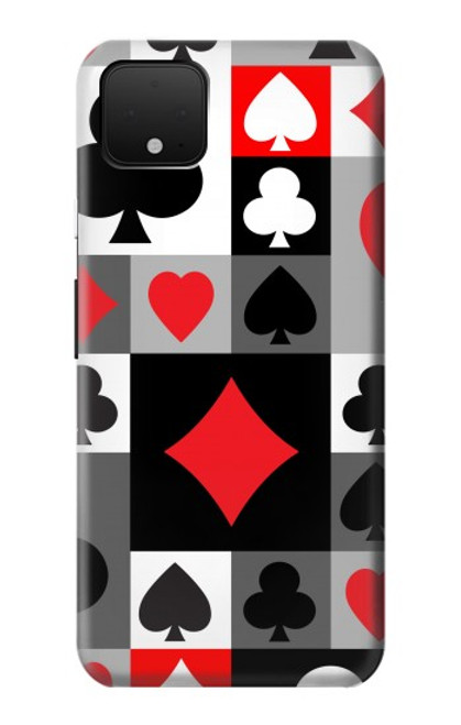 S3463 Poker Card Suit Case For Google Pixel 4