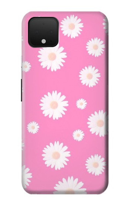 S3500 Pink Floral Pattern Case For Google Pixel 4 XL