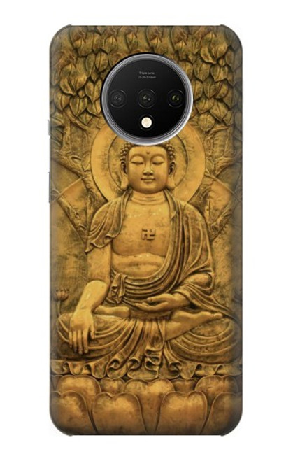 S2452 Buddha Bas Relief Art Graphic Printed Case For OnePlus 7T