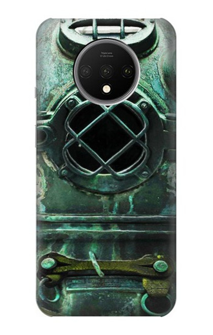 S2632 Antique Vintage Deep Sea Diver Helmet Case For OnePlus 7T