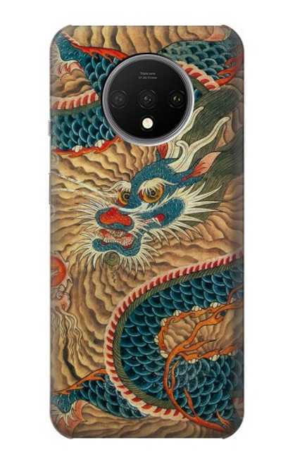 S3541 Dragon Cloud Painting Case For OnePlus 7T