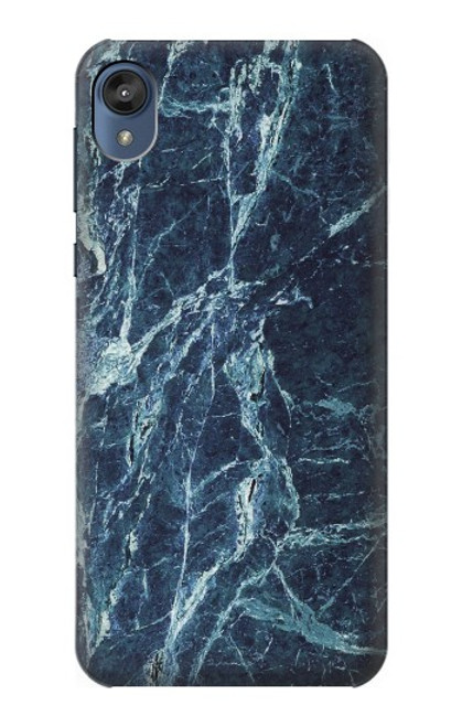 S2799 Light Blue Marble Stone Graphic Printed Case For Motorola Moto E6, Moto E (6th Gen)