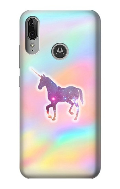 S3203 Rainbow Unicorn Case For Motorola Moto E6 Plus, Moto E6s