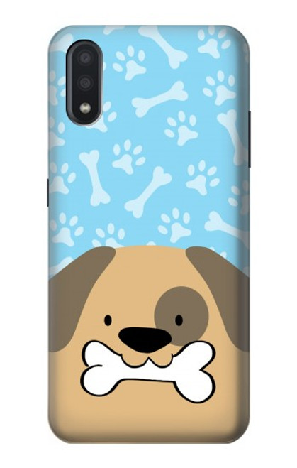 S2669 Cute Dog Paws Bones Cartoon Case For Samsung Galaxy A01