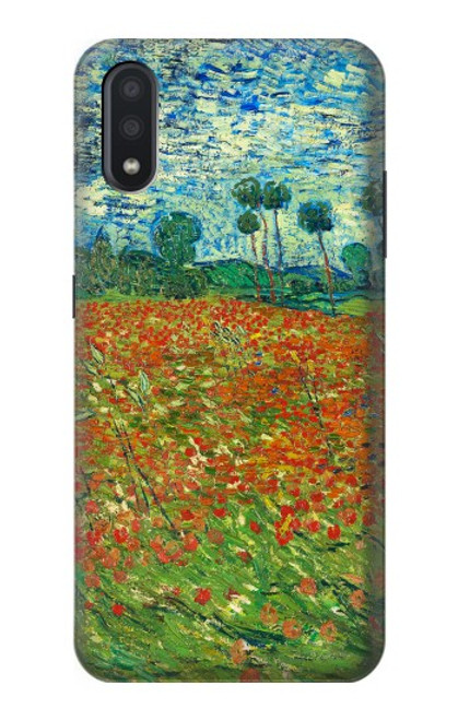 S2681 Field Of Poppies Vincent Van Gogh Case For Samsung Galaxy A01