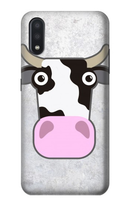 S3257 Cow Cartoon Case For Samsung Galaxy A01