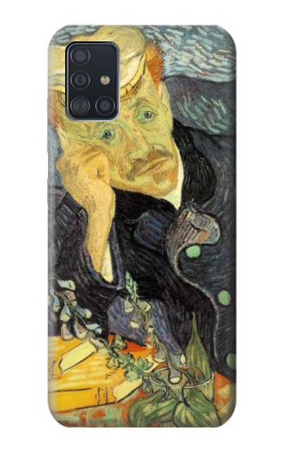 S0212 Van Gogh Portrait of Dr. Gachet Case For Samsung Galaxy A51