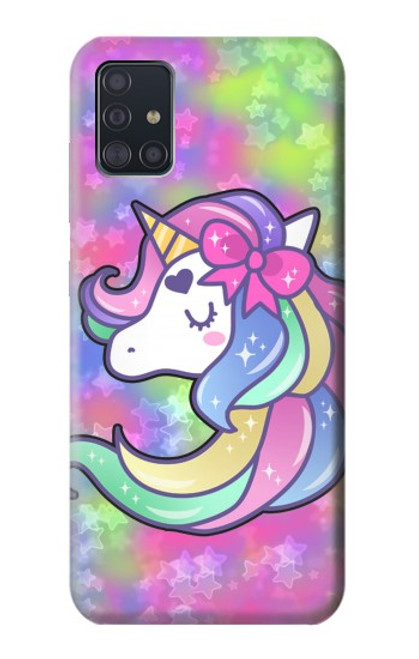 S3264 Pastel Unicorn Case For Samsung Galaxy A51