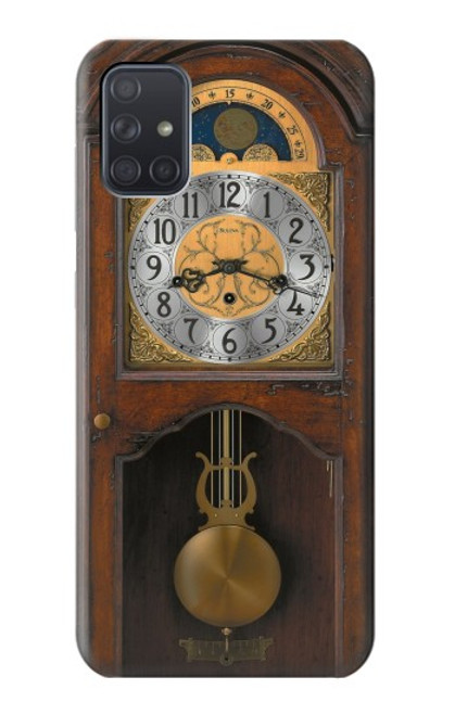 S3173 Grandfather Clock Antique Wall Clock Case For Samsung Galaxy A71