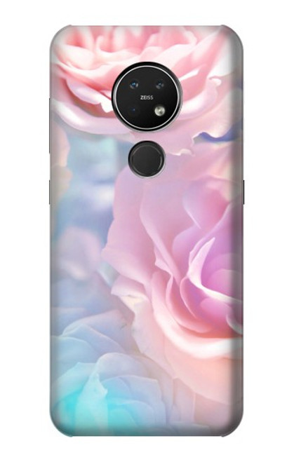 S3050 Vintage Pastel Flowers Case For Nokia 7.2