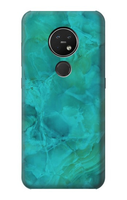 S3147 Aqua Marble Stone Case For Nokia 7.2