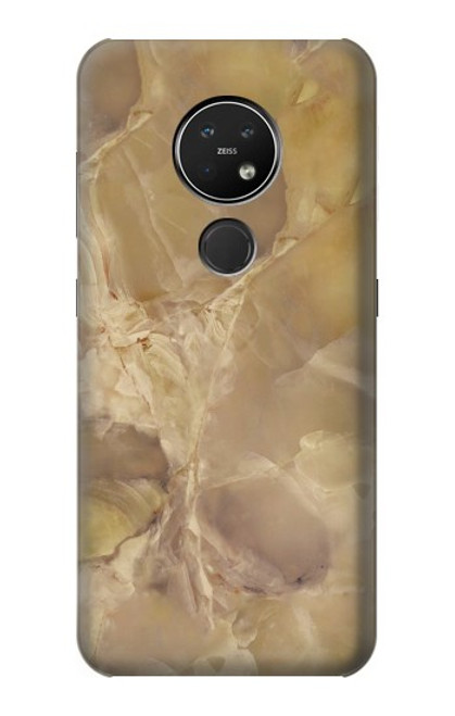 S3240 Yellow Marble Stone Case For Nokia 7.2