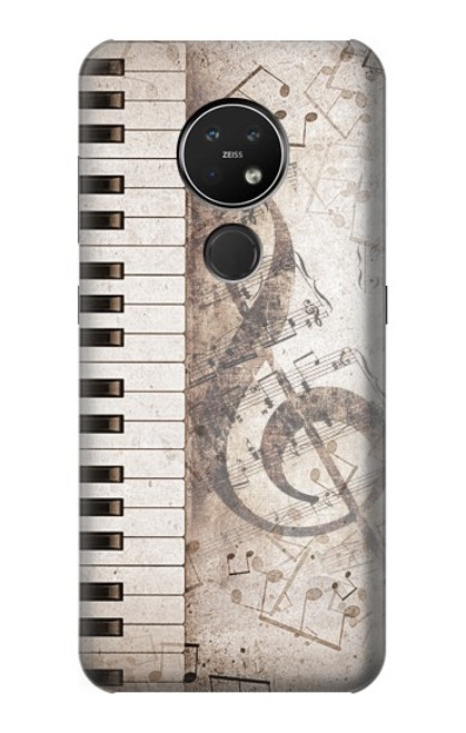 S3390 Music Note Case For Nokia 7.2