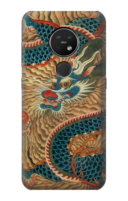 S3541 Dragon Cloud Painting Case For Nokia 7.2
