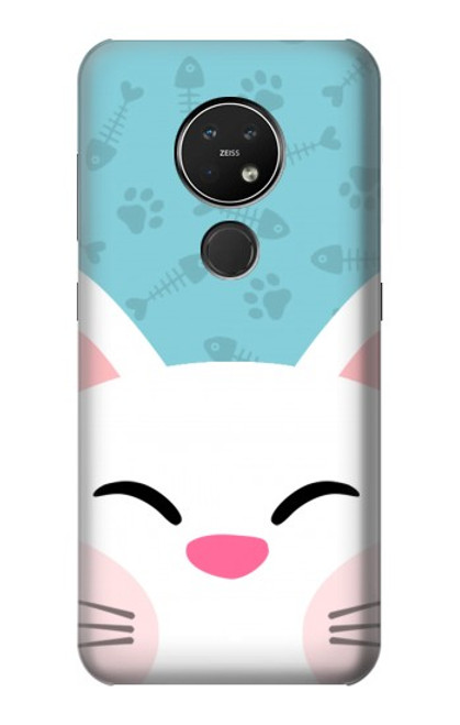 S3542 Cute Cat Cartoon Case For Nokia 7.2