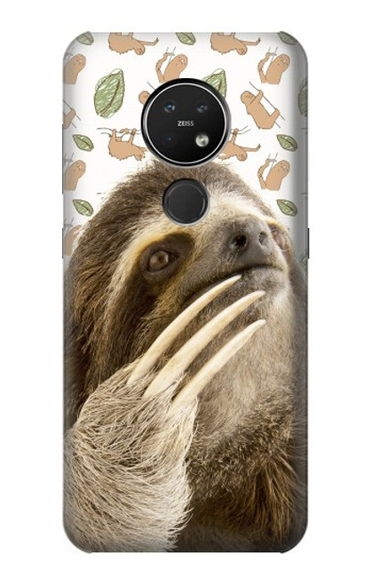 S3559 Sloth Pattern Case For Nokia 7.2