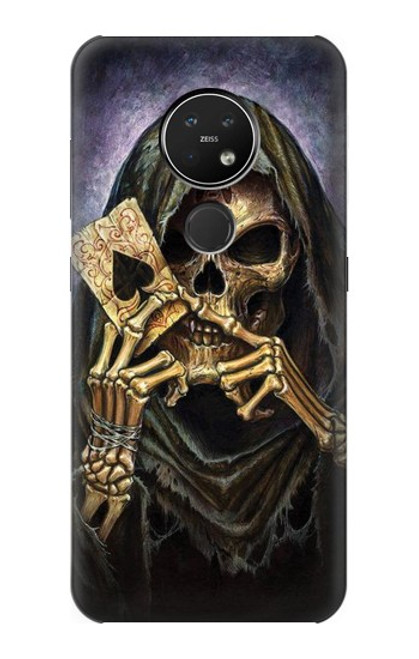 S3594 Grim Reaper Wins Poker Case For Nokia 7.2