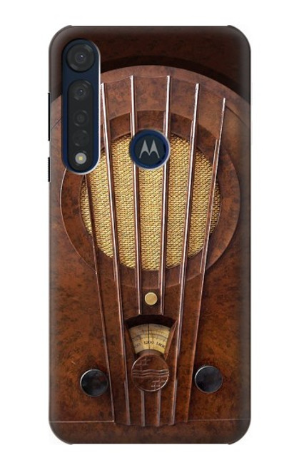 S2655 Vintage Bakelite Deco Radio Case For Motorola Moto G8 Plus